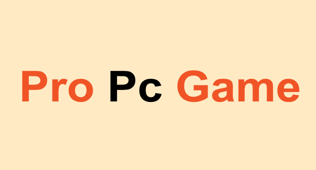 Pro Pc Game